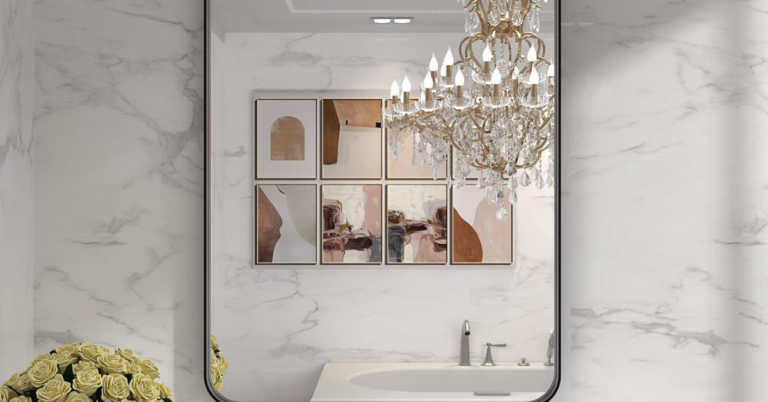 BEST Wall Mounted Mirror Jewelry Cabinet With Lights