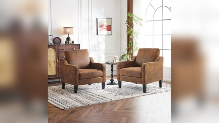 Top 7 Best Accent Chairs for Masculine Living Room Reviews