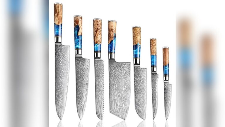 Best Damascus Kitchen Knife Set: Top Picks for Home Chefs