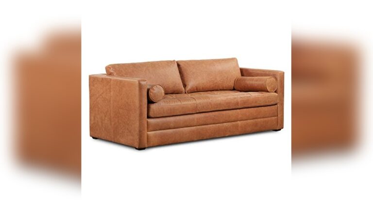 Best Leather Sleeper Sofa Reviews: Top Picks for Comfort & Style