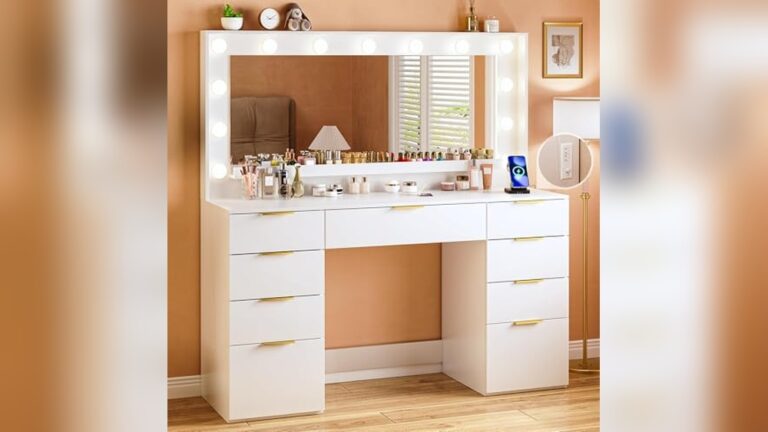 Best Makeup Vanity With Storage: Top Picks for Organized Beauty