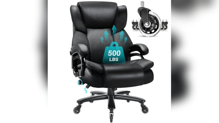Best Office Chairs for Heavy People: Top Picks for Comfort