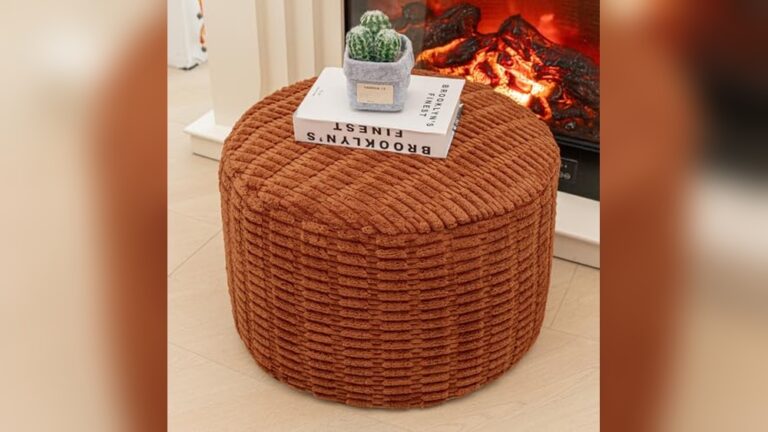 Best Pouf Ottoman: Top Picks for Style & Comfort 2024