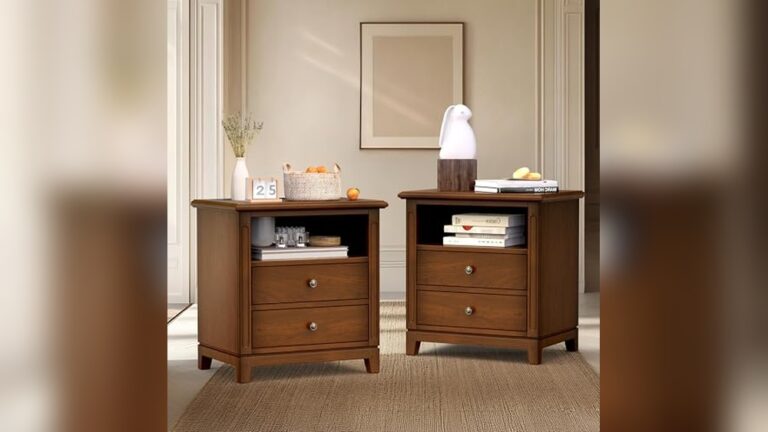 Best Solid Wood Nightstands: Top Picks for Quality & Style
