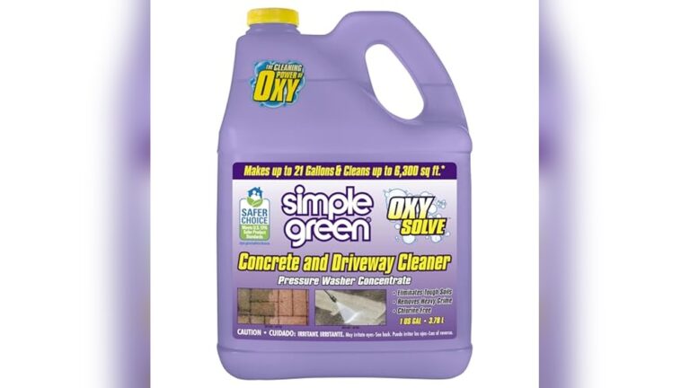 Best Concrete Cleaner for Pressure Washers: Top Trusted Picks