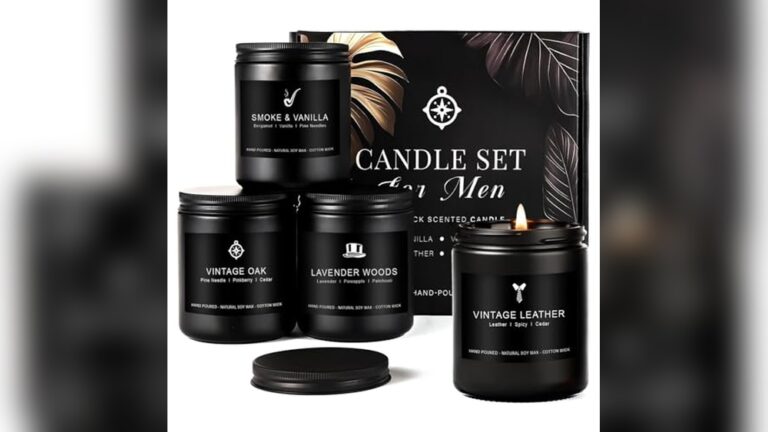 Best Masculine Scented Candles Reviews: Top Picks for 2024