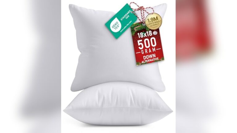 Best Pillow Inserts for Decorative Pillows: Top Picks 2024