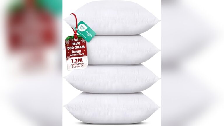 Best Pillow Inserts for Throw Pillows: Top Picks & Buying Guide