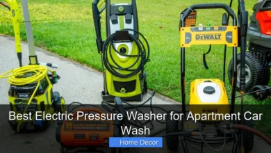 Best Electric Pressure Washer for Apartment Car Wash