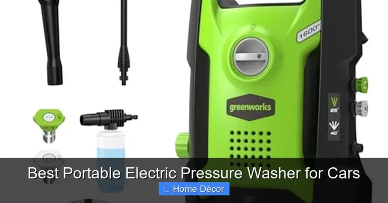 Best Portable Electric Pressure Washer for Cars