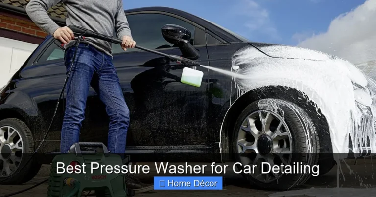 Best Pressure Washer for Car Detailing