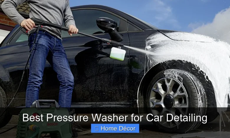 Best Pressure Washer for Car Detailing
