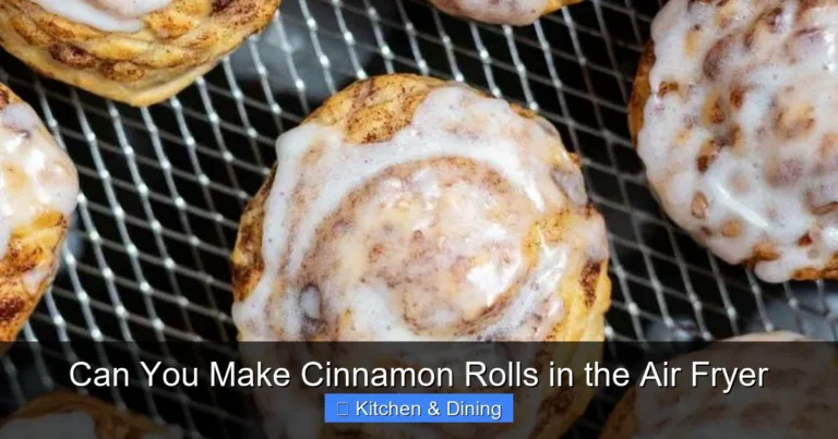 Can You Make Cinnamon Rolls in the Air Fryer