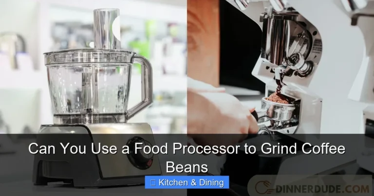 Can You Use a Food Processor to Grind Coffee Beans