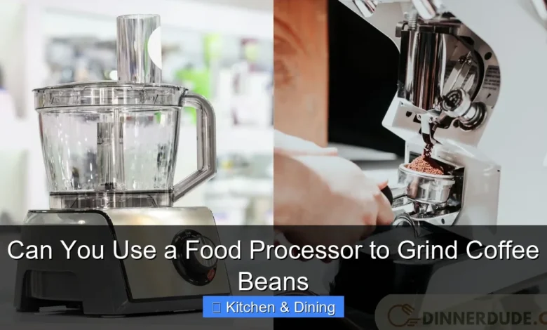 Can You Use a Food Processor to Grind Coffee Beans
