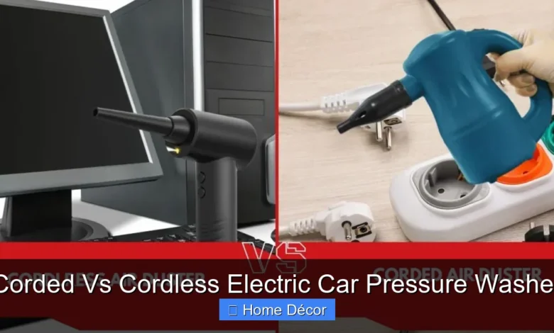 Corded Vs Cordless Electric Car Pressure Washer