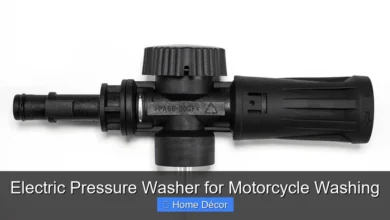 Electric Pressure Washer for Motorcycle Washing