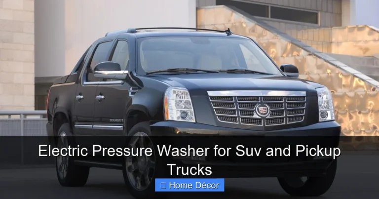Electric Pressure Washer for Suv and Pickup Trucks