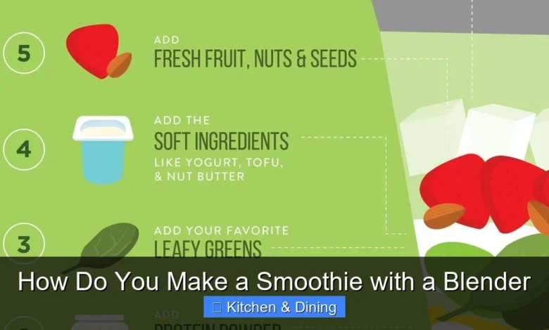 How Do You Make a Smoothie with a Blender