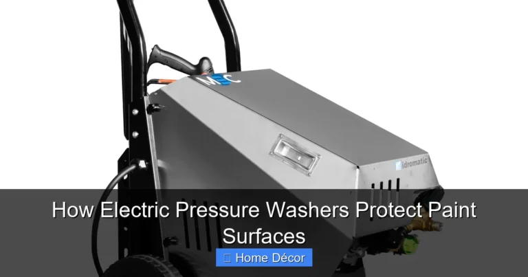 How Electric Pressure Washers Protect Paint Surfaces
