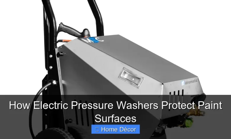How Electric Pressure Washers Protect Paint Surfaces