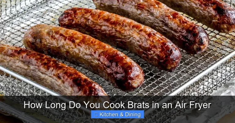 How Long Do You Cook Brats in an Air Fryer