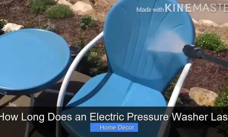 How Long Does an Electric Pressure Washer Last