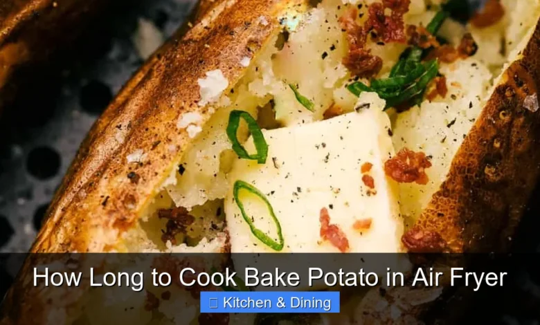How Long to Cook Bake Potato in Air Fryer