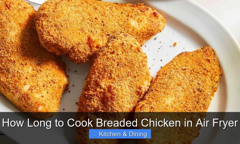 How Long to Cook Breaded Chicken in Air Fryer