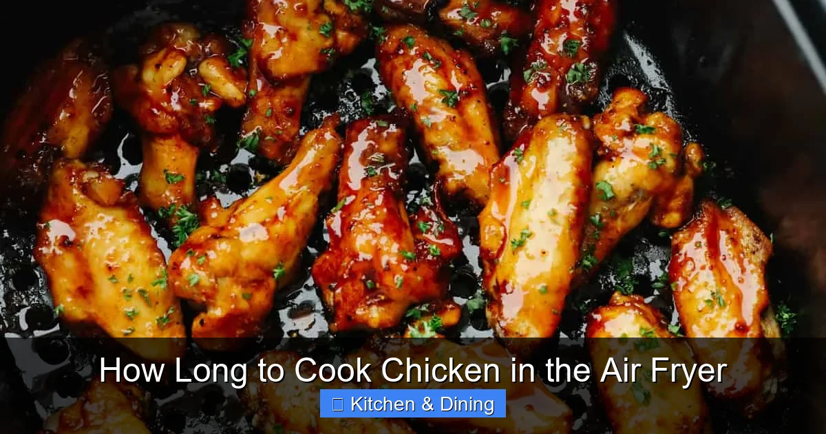 How Long to Cook Chicken in the Air Fryer