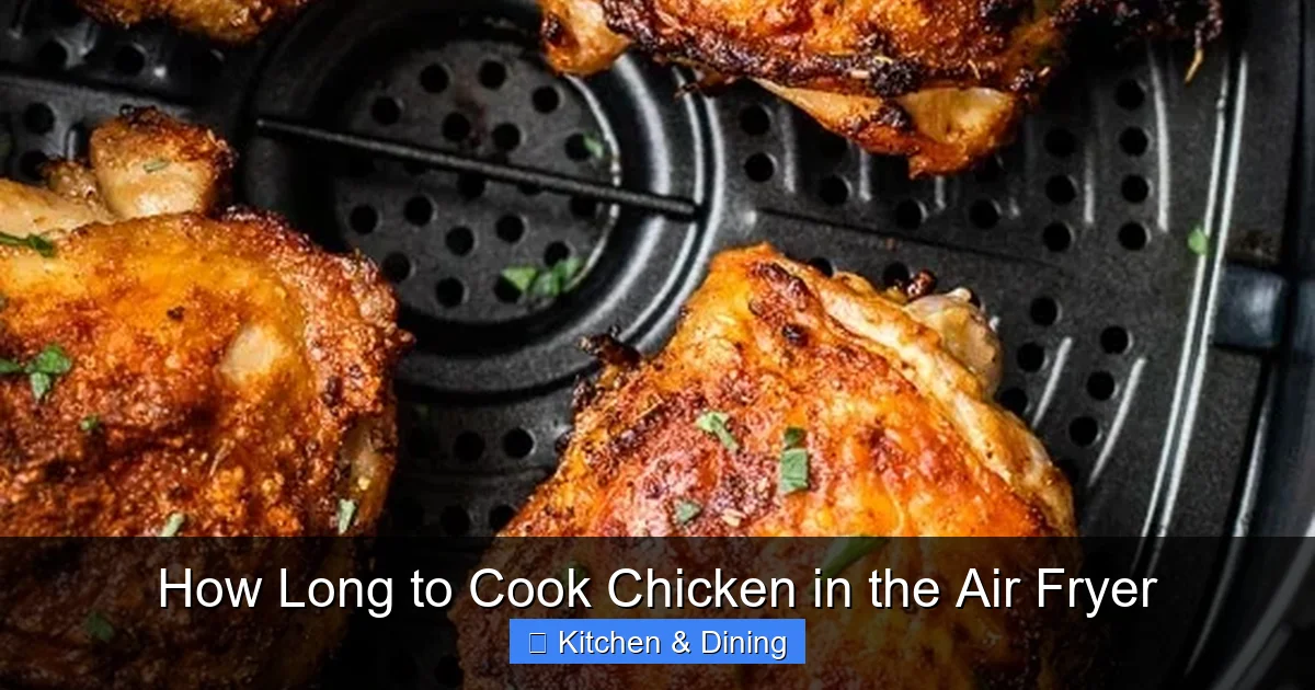 How Long to Cook Chicken in the Air Fryer
