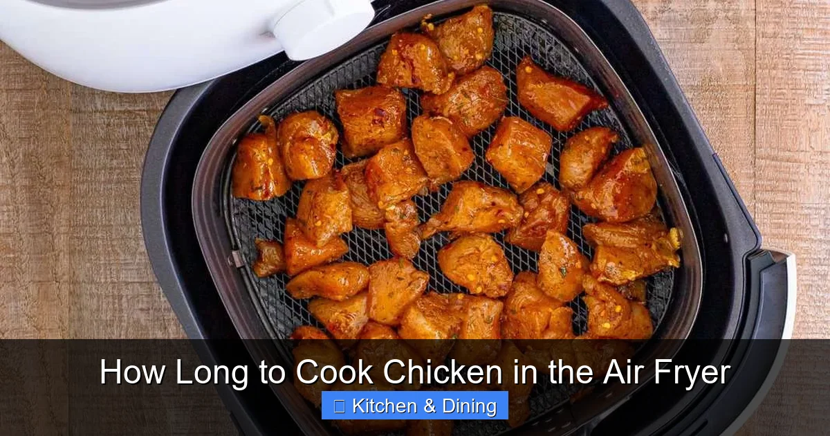 How Long to Cook Chicken in the Air Fryer