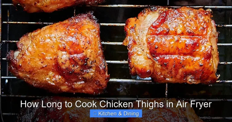 How Long to Cook Chicken Thighs in Air Fryer