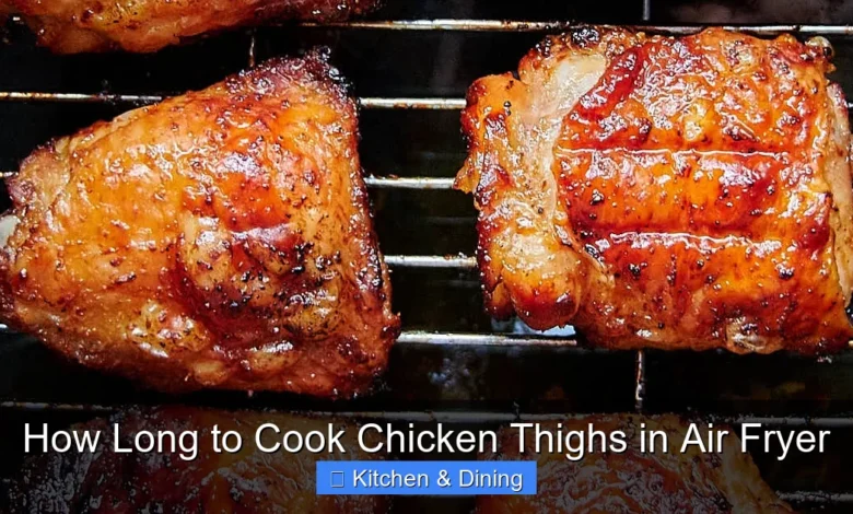 How Long to Cook Chicken Thighs in Air Fryer