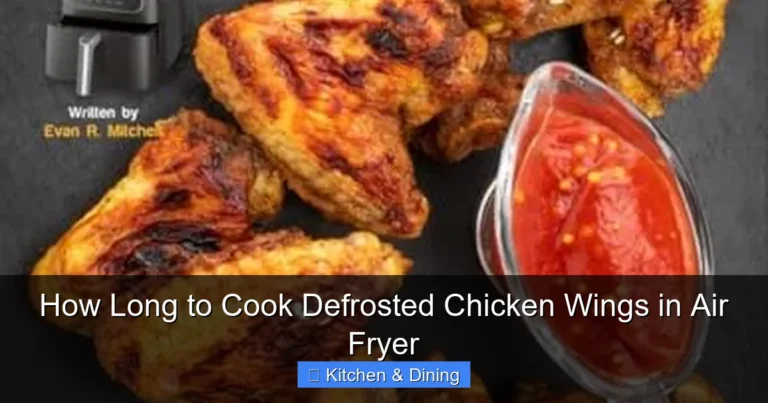 How Long to Cook Defrosted Chicken Wings in Air Fryer