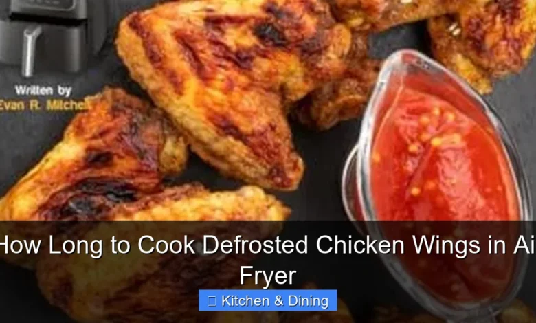 How Long to Cook Defrosted Chicken Wings in Air Fryer