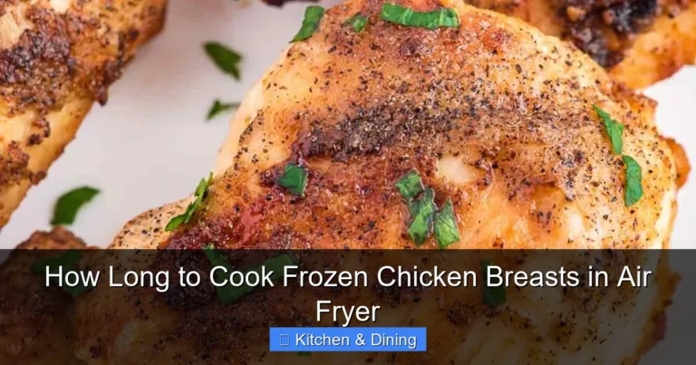 How Long to Cook Frozen Chicken Breasts in Air Fryer
