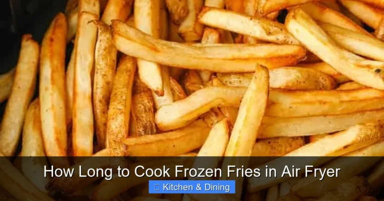 How Long to Cook Frozen Fries in Air Fryer