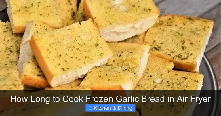 How Long to Cook Frozen Garlic Bread in Air Fryer