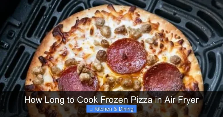 How Long to Cook Frozen Pizza in Air Fryer