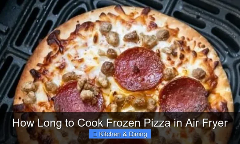 How Long to Cook Frozen Pizza in Air Fryer