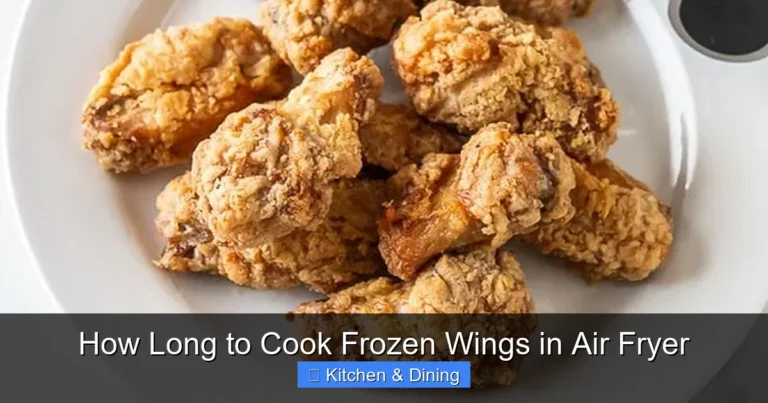 How Long to Cook Frozen Wings in Air Fryer