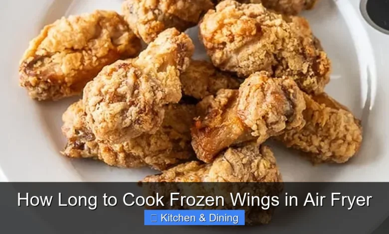 How Long to Cook Frozen Wings in Air Fryer