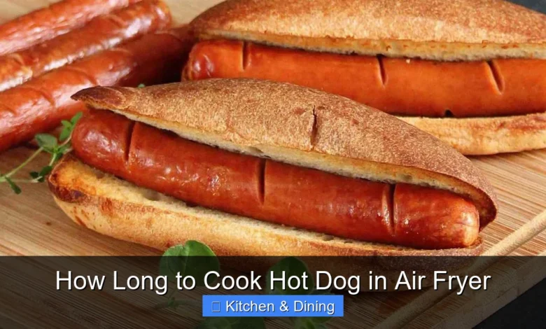 How Long to Cook Hot Dog in Air Fryer