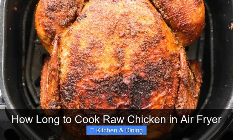 How Long to Cook Raw Chicken in Air Fryer