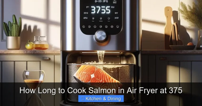 How Long to Cook Salmon in Air Fryer at 375