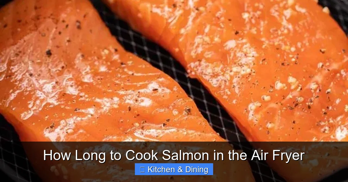 How Long to Cook Salmon in the Air Fryer