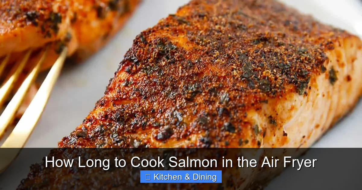 How Long to Cook Salmon in the Air Fryer