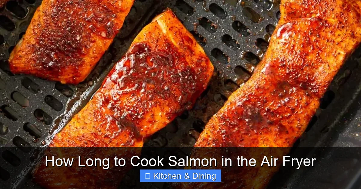 How Long to Cook Salmon in the Air Fryer