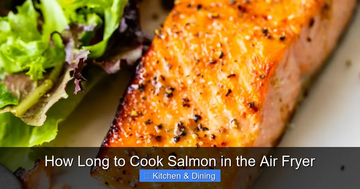 How Long to Cook Salmon in the Air Fryer